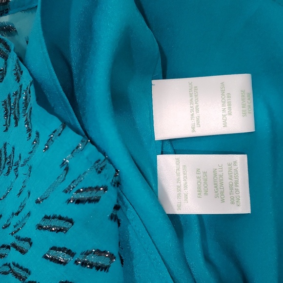 Lilly Pulitzer dressy v-neck silk tank sz XXS - Picture 7 of 8